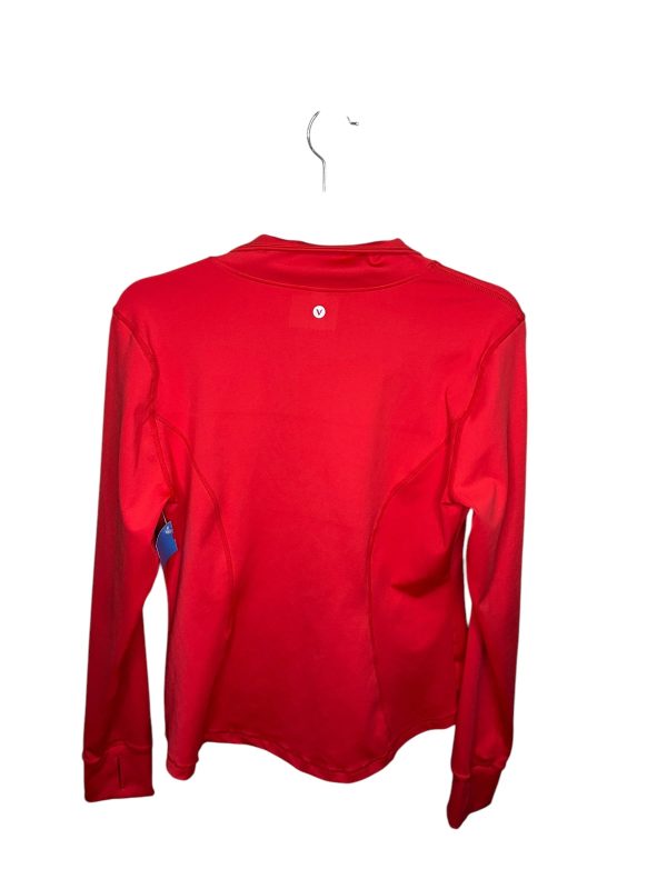 Athletic Jacket By Velocity In Red, Size: L Cheap