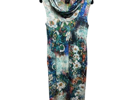 Dress Casual Maxi By Inoah In Multi-colored, Size: Xs Online now