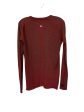 Athletic Top Long Sleeve Crewneck By Lululemon In Red, Size: 10 Online Sale