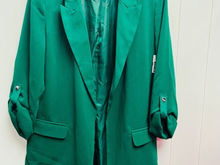 Blazer By Tahari By Arthur Levine In Green, Size: M Online Hot Sale