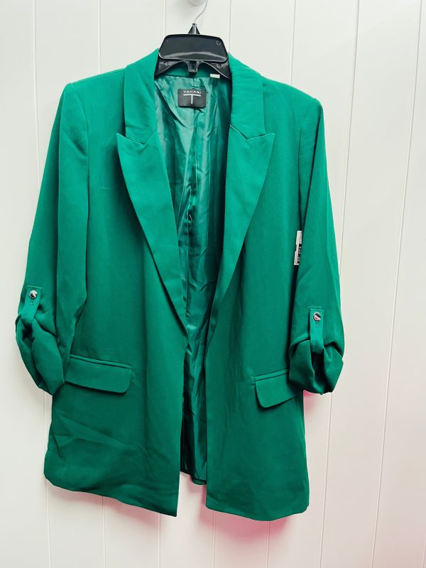 Blazer By Tahari By Arthur Levine In Green, Size: M Online Hot Sale