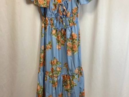 Dress Casual Maxi By Blush In Blue, Size: M Online Hot Sale