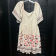 Dress Casual Short By Cmb In Cream, Size: 3X Hot on Sale