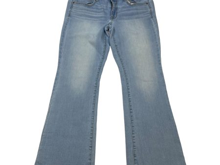 Blue Denim Jeans Flared American Eagle, Size 12 Hot on Sale