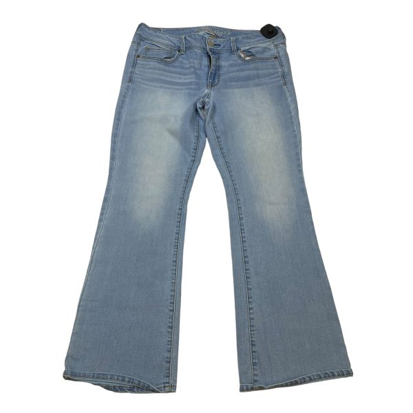 Blue Denim Jeans Flared American Eagle, Size 12 Hot on Sale