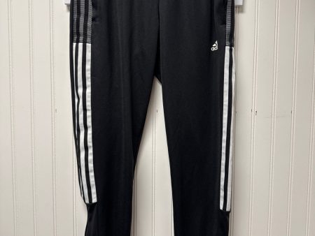 Athletic Pants By Adidas In Black & White, Size: S Online Sale