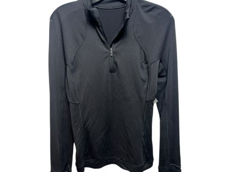 Athletic Top Long Sleeve Crewneck By Lululemon In Black, Size: 8 Sale