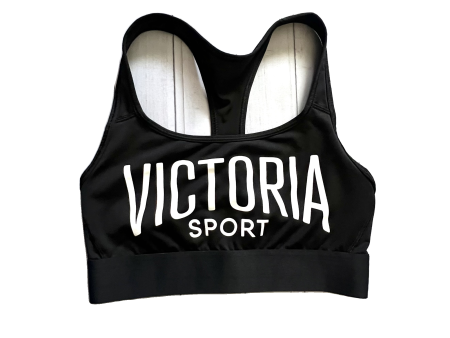 Athletic Bra By Victorias Secret In Black & White, Size: S For Cheap