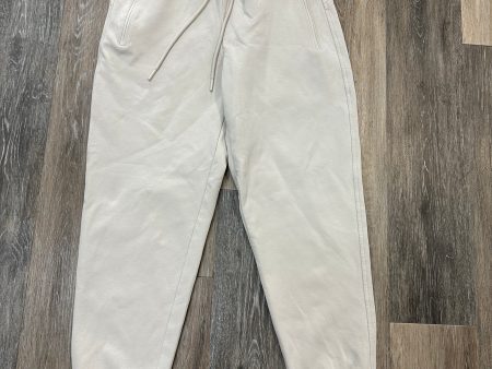 Athletic Pants By Old Navy In Cream, Size: S Online Sale