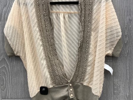 Cardigan By Clothes Mentor In Beige, Size: L Online now