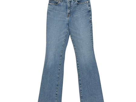 Jeans Boot Cut By Good American In Blue Denim, Size: 6 Online now