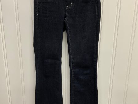 Jeans Flared By White House Black Market In Blue Denim, Size: 0 Online Hot Sale