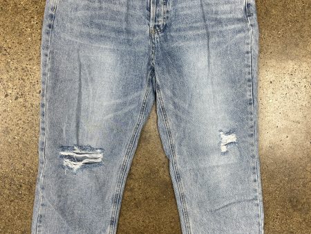 Jeans Boyfriend By Clothes Mentor In Blue Denim, Size:10 Online Sale