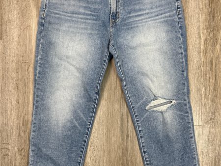 Jeans Boyfriend By Gap In Blue Denim, Size: 10 Fashion