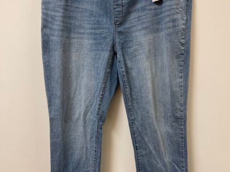 Jeans Skinny By Chicos In Blue Denim, Size: 20 Online Sale