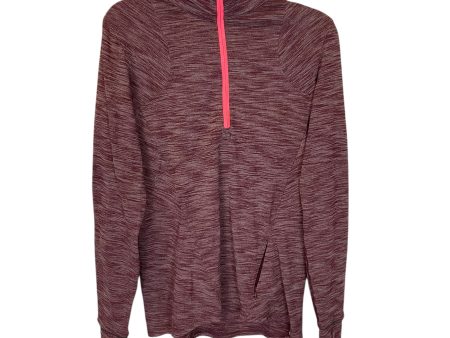 Athletic Jacket By Lululemon In Red, Size: 10 Discount