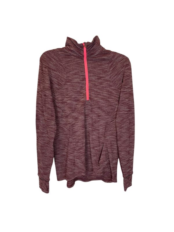 Athletic Jacket By Lululemon In Red, Size: 10 Discount