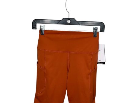 Athletic Shorts By Nike Apparel In Orange, Size: M Cheap