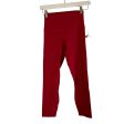 Athletic Leggings By Lululemon In Red, Size: 4 Online Hot Sale