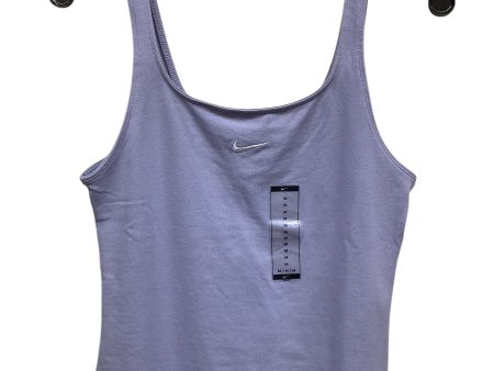 Athletic Tank Top By Nike Apparel In Purple, Size: M Online