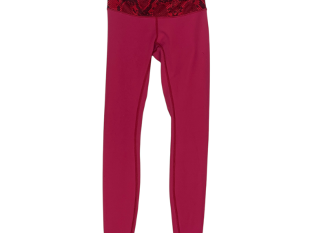 Athletic Leggings By Lululemon In Pink, Size: Xs Online now