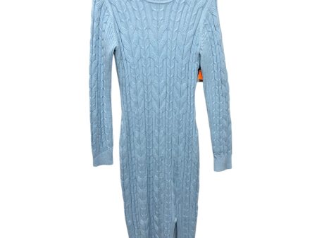 Dress Sweater By Derek Heart In Blue, Size:L Sale