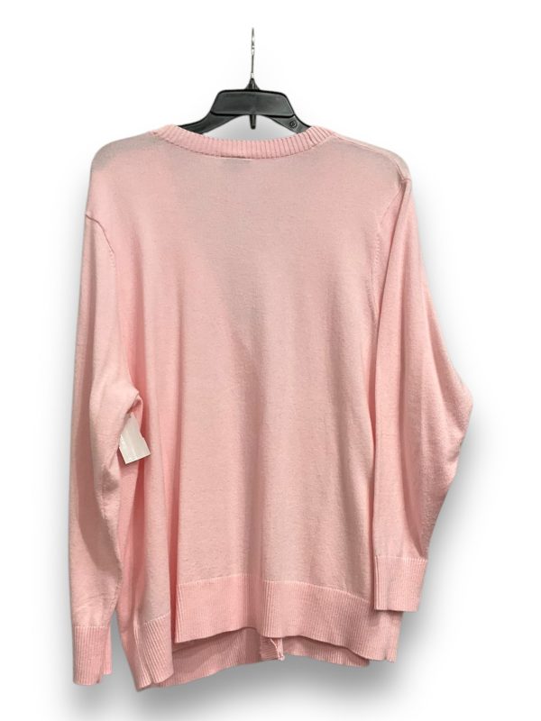 Cardigan By Torrid In Pink, Size: 2x For Sale