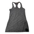 Athletic Tank Top By Lululemon In Grey, Size: M on Sale