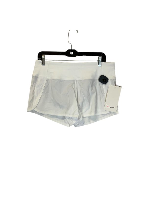 Athletic Shorts By Lululemon In White, Size: 8 Online now