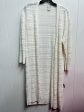 Sweater Cardigan By Chicos In White, Size: M on Sale