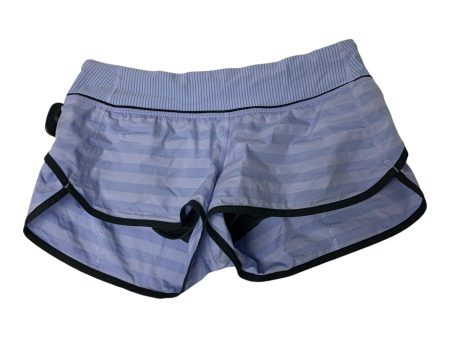 Athletic Shorts By Lululemon In Blue, Size: S Hot on Sale