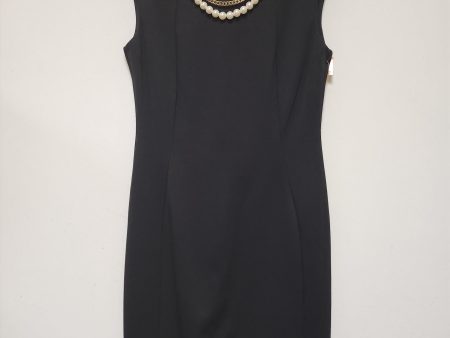 Dress Casual Midi By Calvin Klein In Black, Size: S Online Sale