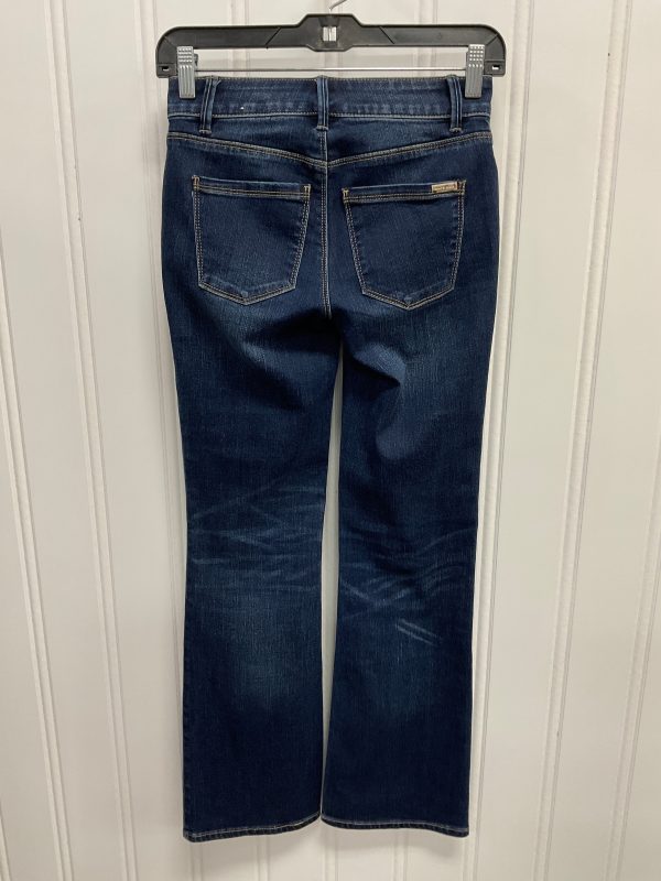 Jeans Boot Cut By White House Black Market In Blue Denim, Size:00P Online Sale