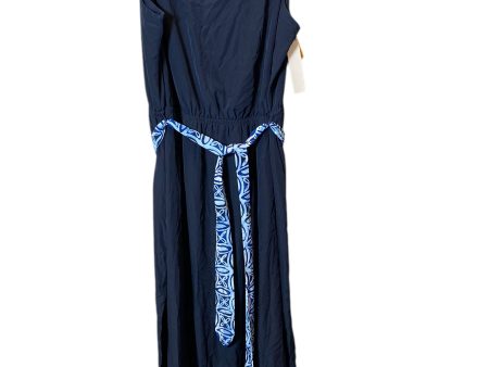 Dress Casual Maxi By Clothes Mentor In Blue, Size: 2x Hot on Sale