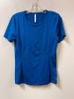 Athletic Top Short Sleeve By Fabletics In Blue, Size: M Online now