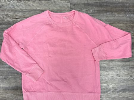 Athletic Sweatshirt Crewneck By Athleta In Pink, Size: S Online now