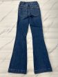 Jeans Flared By Good American In Blue Denim, Size: 0 Online Sale