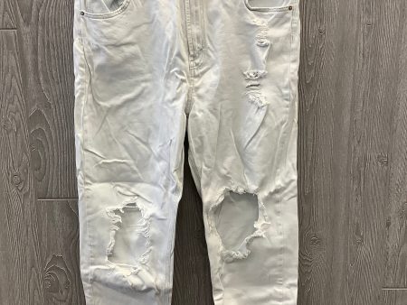 Jeans Straight By Wild Fable In White, Size: 14 Online