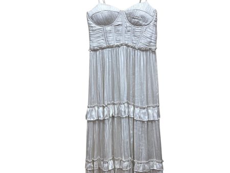 Dress Casual Maxi By Aqua In Cream, Size: M Online Sale