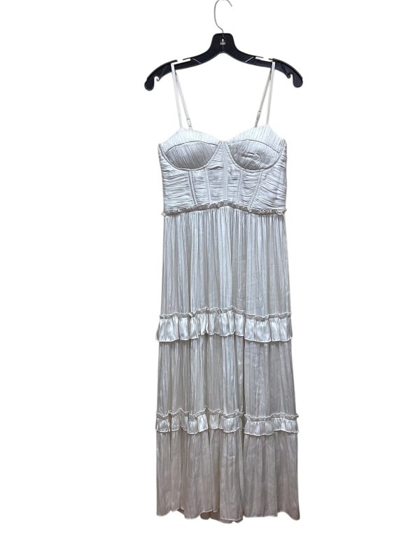 Dress Casual Maxi By Aqua In Cream, Size: M Online Sale