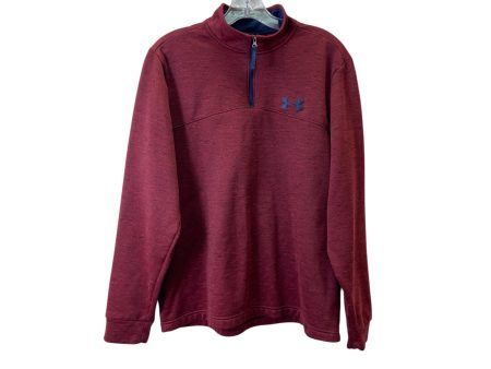 Athletic Sweatshirt Collar By Under Armour In Red, Size:L Online