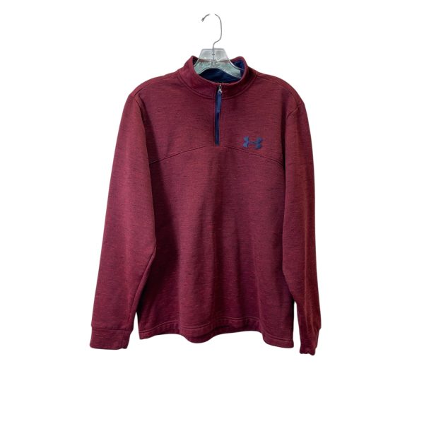 Athletic Sweatshirt Collar By Under Armour In Red, Size:L Online