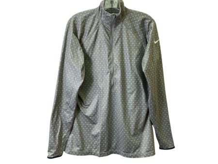 Athletic Top Ls Collar By Nike Apparel In Green, Size:Xl Online now