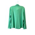 Athletic Top Ls Collar By San Soleil In Green, Size:L Fashion