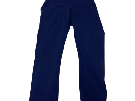 Athletic Leggings Capris By Lululemon In Navy, Size: S on Sale