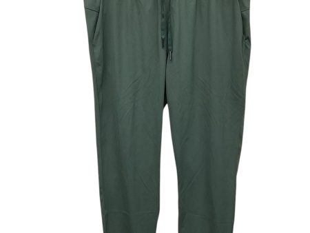 Athletic Pants By Members Mark In Green, Size: Xl Cheap