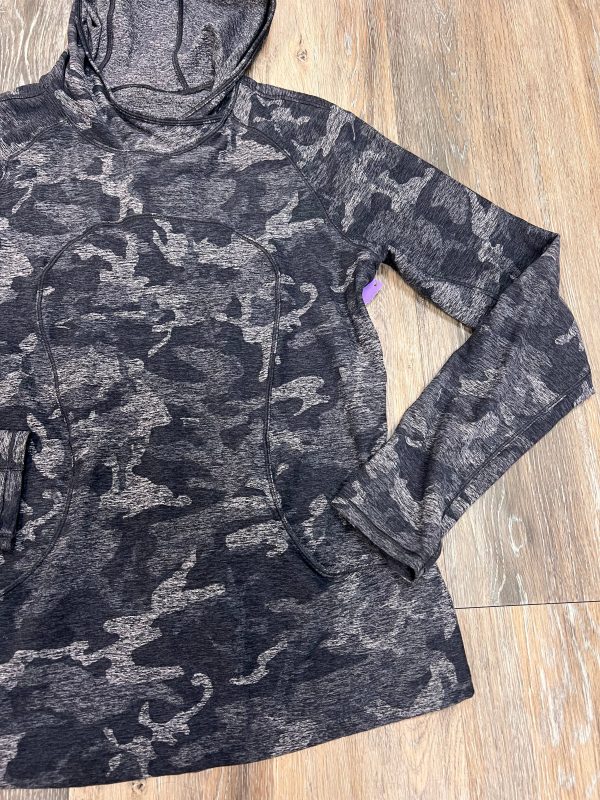 Athletic Sweatshirt Hoodie By Lululemon In Camouflage Print, Size: 6 Discount