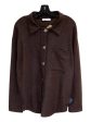 Blouse Long Sleeve By Clothes Mentor In Brown, Size: L For Discount