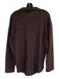 Blouse Long Sleeve By Clothes Mentor In Brown, Size: L For Discount