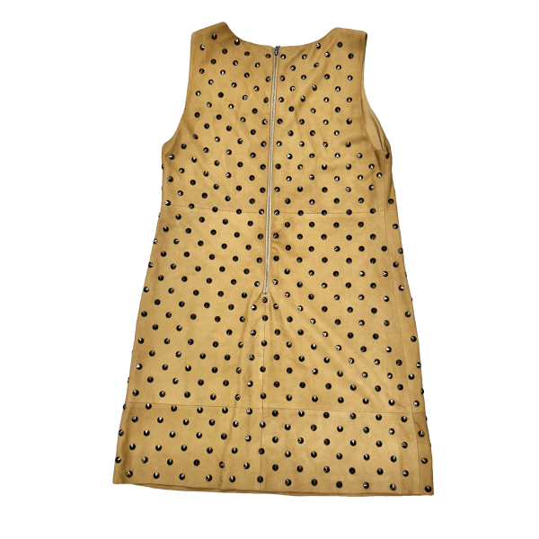 Dress Designer By Alice + Olivia In Tan & Silver, Size: M Online Sale